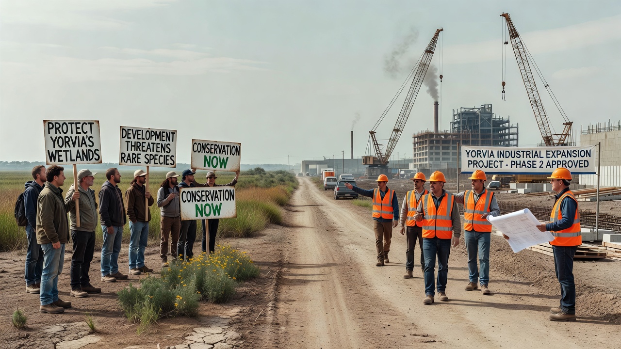 Industrial Growth Collides with Habitat Safeguards Across Yorvia's Manufacturing Districts